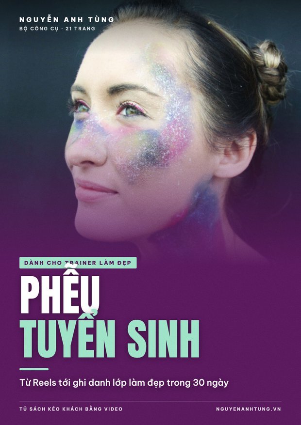 Phễu Tuyển Sinh Lớp Làm Đẹp: Từ Reels Tới Ghi Danh